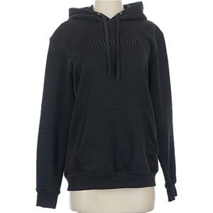 Vagabond Men’s Embroidered Logo Hoodie in Black